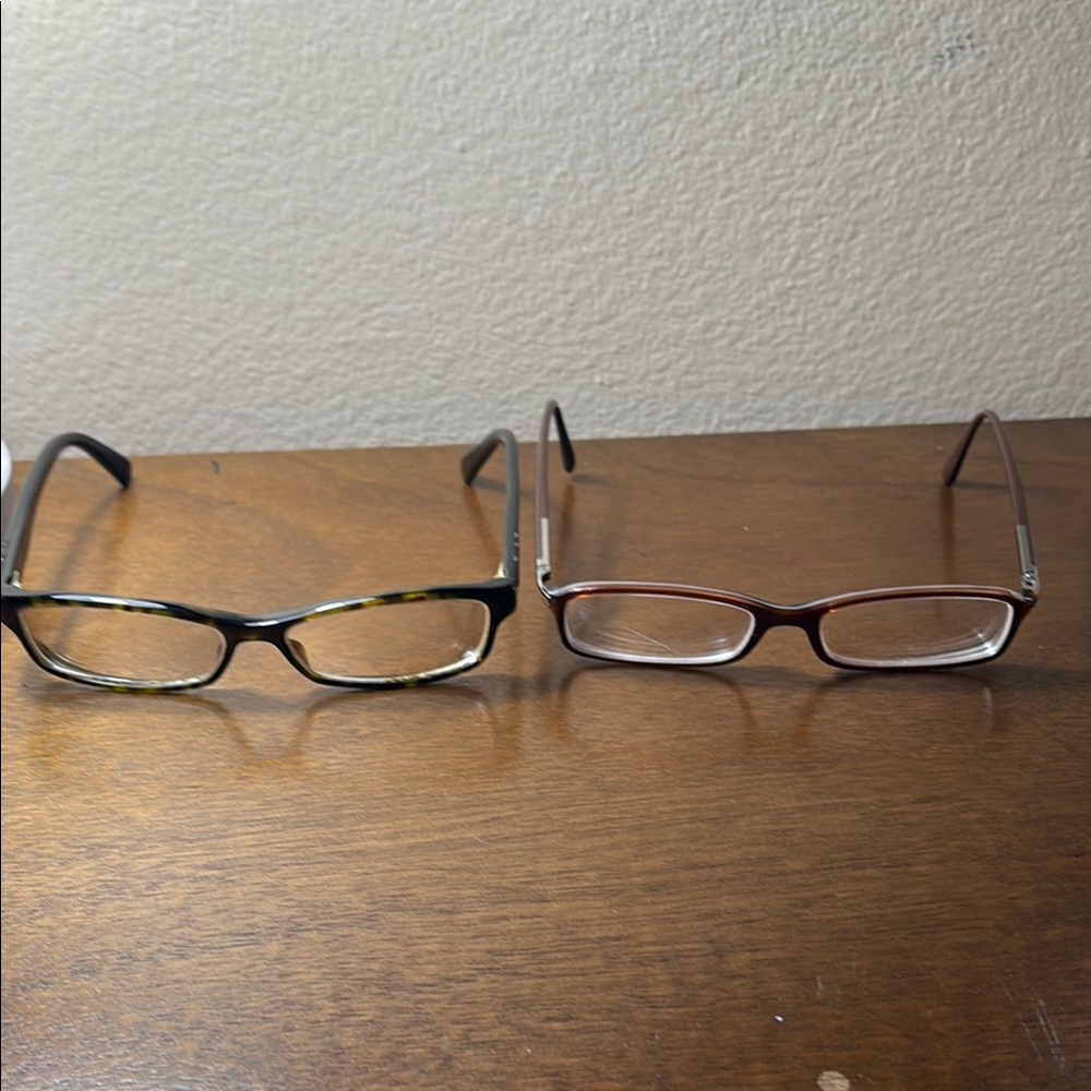 Bundle Prada and Giorgio Armani eye glasses frames